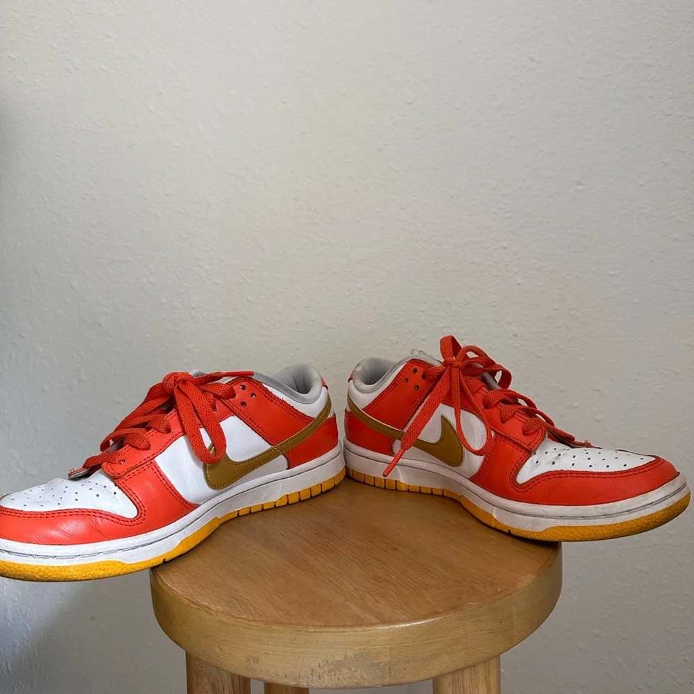 Nike Women Dunk Low Orange University Gold - 7